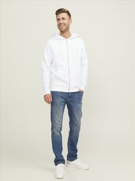 White JACK & JONES//PRODUKT Day Zip Hood White JACK & JONES//PRODUKT Day Zip Hood