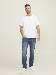 White JACK & JONES//PRODUKT Classic Unisex Tee