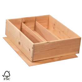 3 Vak Wijnkist 3 Vak Wijnkist