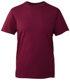 Organic T-Shirt - Burgundy Organic T-Shirt - Burgundy