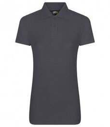 Ladies Pro Piqué Polo Shirt Solid Grey Ladies Pro Piqué Polo Shirt Solid Grey