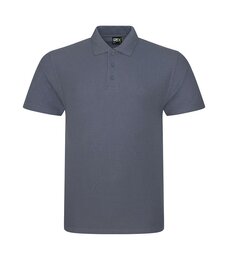 Pro Piqué Polo Shirt Men/Uni Solid Grey Pro Piqué Polo Shirt Men/Uni Solid Grey