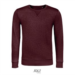 SOL'S Sully Trui Heather Oxblood