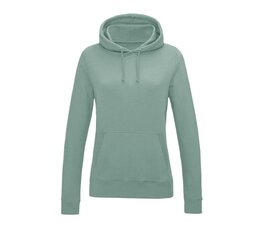 College Hoodie Dames - Dusty Green College Hoodie Dames - Dusty Green