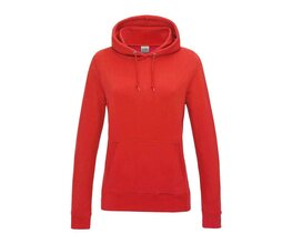 College Hoodie Dames - Fire Red College Hoodie Dames - Fire Red