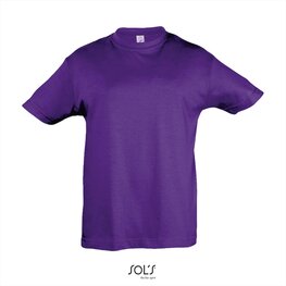 Dark Purple - Kids Sol's Regent T-shirt Dark Purple - Kids Sol's Regent T-shirt