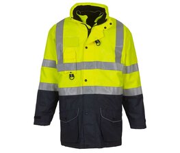 HI-VIS 7-IN-1 JAS - Yellow/Navy HI-VIS 7-IN-1 JAS - Yellow/Navy