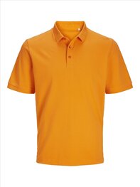 Vibrant Orange - JACK & JONES//PRODUKT True Polo