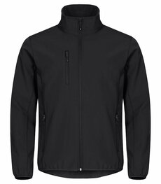 Black Clique classic softshell jacket